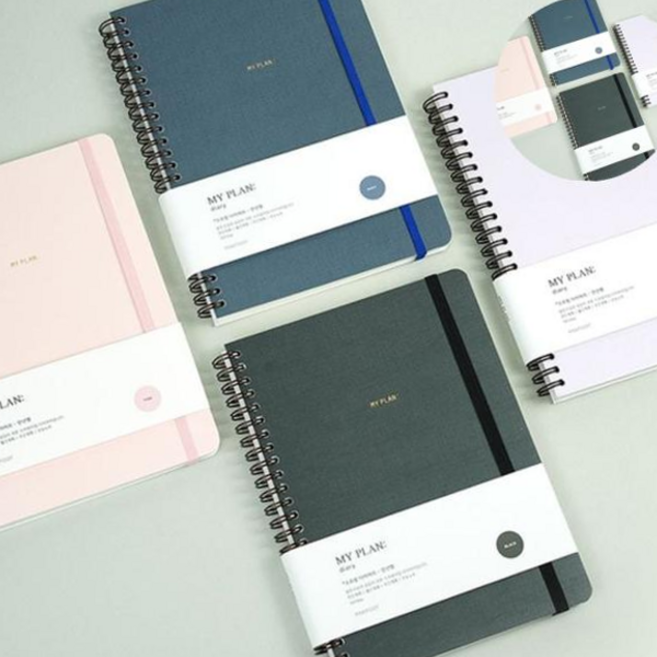 2022년달력 핑크풋 마이플랜 스프링 다이어리 만년형, 본상품