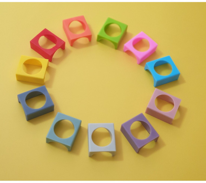 아이팜즈 렌즈케이스클립 하드렌즈 드림렌즈, 라임, 1개