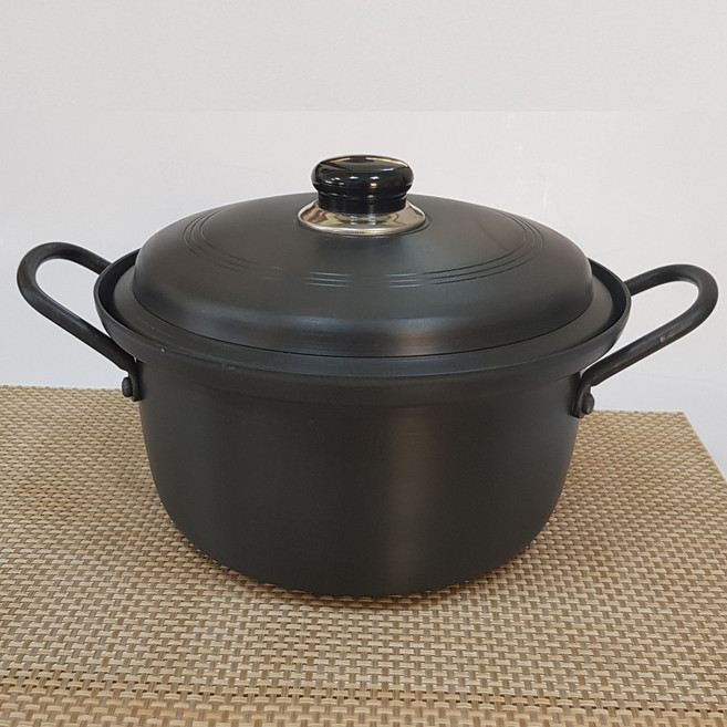 국산 경질냄비 경질국솥 22 24 26 28 30 33 36 39 큰냄비 업소용 식당, 경질냄비  24cm