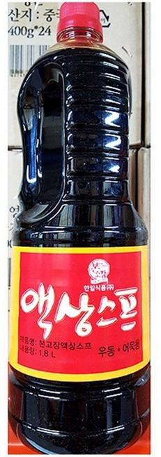 액상스프 한일 1.8L 우동국물/액상소스/우동육수/우동다시, 1개