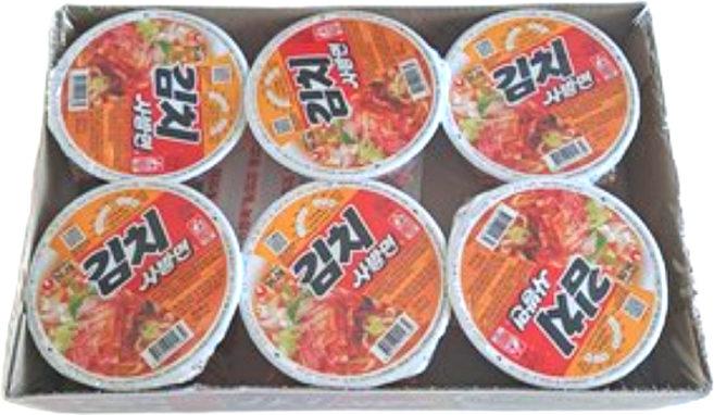 김치사발면 86g, 6개