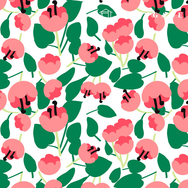 천가게 방수천 DTP 방수원단 대폭 데이지 꽃무늬천 해피체크 애플그린 W100, 123) 단델리온 W071