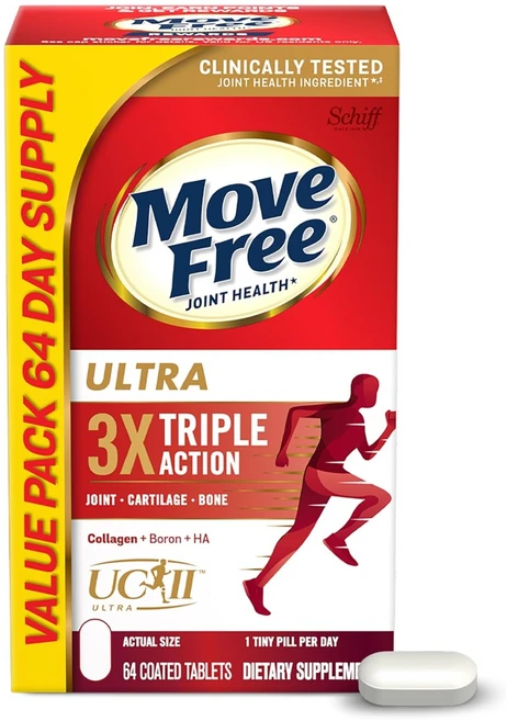 쉬프 무브프리 Move Free 울트라 트리플액션 관절 영양제 64정 - 쿠팡