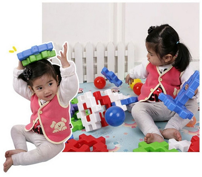 선물 교구 십자 대용량 큰사각 블록 52p [ANU4131]