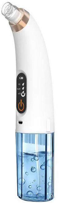 可視化黑頭儀 祛黑頭粉刺機 毛孔清潔美容儀 補水去粉刺神器, 豪華版+3檔+6吸頭+頂配機芯+收縮毛孔, 豪華版, 白色