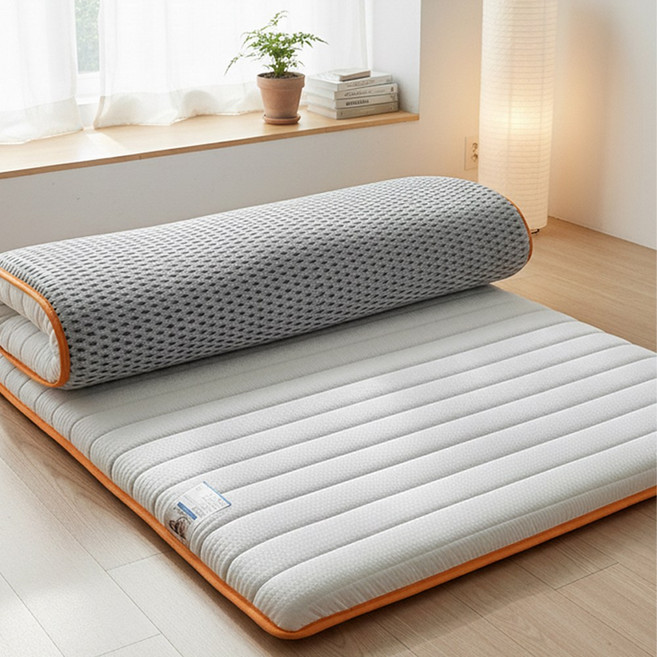 씽크라이프 접이식 매트리스 바닥용 원룸 손님용 허리지지 공간절약