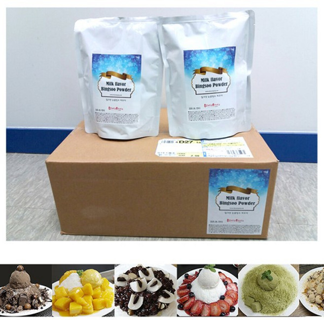 빙스빙스 밀크맛 눈꽃빙수 파우더 1박스(12Bag 12Kg), 1박스, 12kg