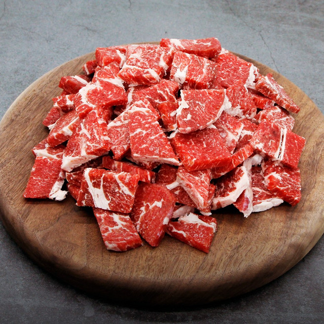 친절정육점 수입 소고기 (소등심 부채살 살치살 토시살 안창살 소갈비살 우삼겹), 1개, 소등심(국거리용)500g