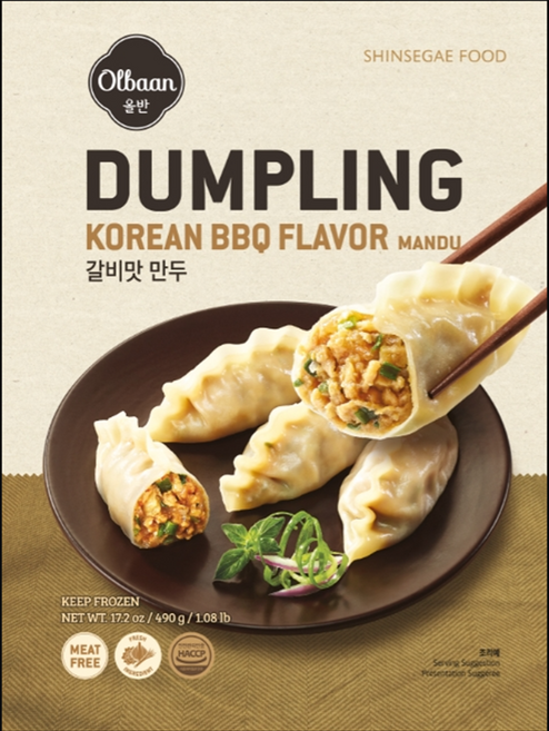 올반키친 갈비맛 왕교자, 1개, 490g