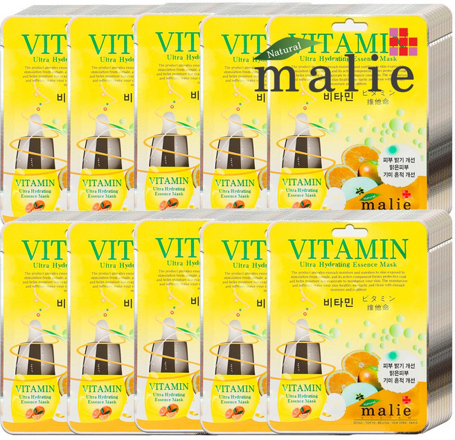 마리에 에센스 마스크팩 비타민 x 100매, 1개입, 100개