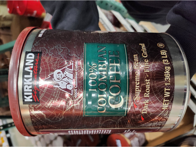 커클랜드 콜롬비아 원두커피 1.36kg/분쇄 코스트코, 커피메이커, 1.36kg, 1개