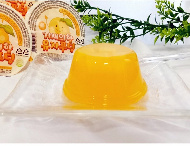 바다)유자푸딩 세트, 6개, 130g