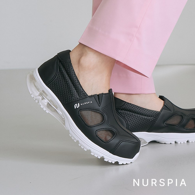 너스피아 MK-02 남성 여성 간호화 근무화 여성 간호사 미끄럼방지 편안한 에어 쿠션 사무실 운동화