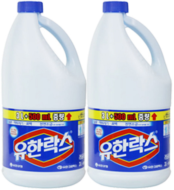유한락스 레귤러, 3.5L, 4개
