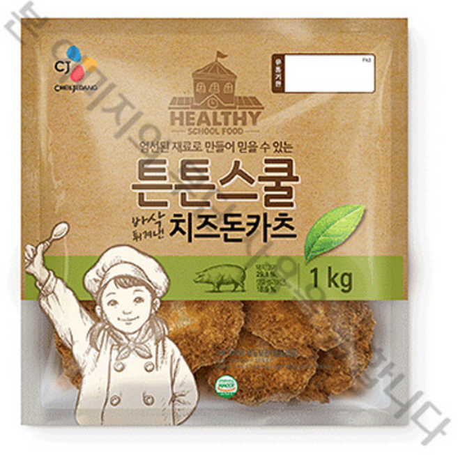 튼튼스쿨 바삭튀겨낸 치즈돈카츠 100g 1Kg, 1개