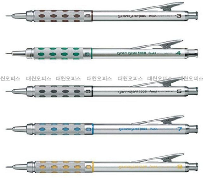 펜텔 그래프기어1000 제도샤프 0.3-0.9mm tjr04422id, 0.5mm, 본상품선택