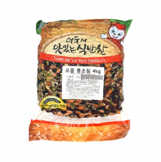 반찬단지 모듬콩자반 4kg, 12개