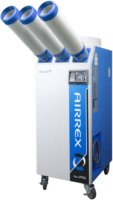 에어렉스 인증점 산업용 업소용 2구 3구 이동식 에어컨 코끼리 에어컨 M1, HSC-3270N(3구 3등급)