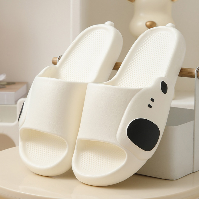 오버랜드 더기 충간소음 발편한 슬리퍼 사무용 귀여운 강아지 구름슬리퍼