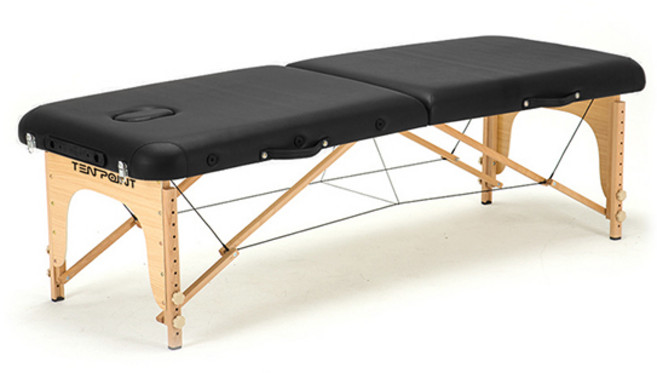 접이식 미용베드 마사지침대 고급원목 폭 70cm 아이보리 브라운 블랙 3컬러 경락 스포츠 반영구