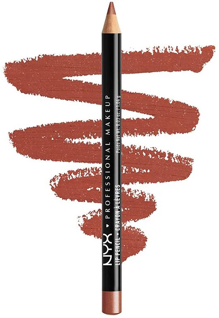 NYX 닉스 프로페셔널 메이크업 슬림 립 펜슬 오래 지속되는 크리미 립 라이너 - Ever, 1개 - 쿠팡