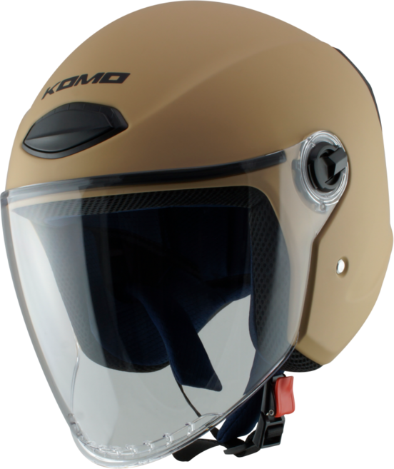 코모 디라이트 D-LIGHT 초경량 오픈페이스 헬멧, 무광샌드
