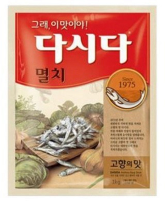 멸치 다시다, 1kg, 9개