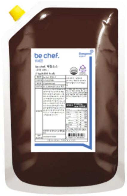 (냉장) 동원 비셰프 짜장소스 2kg be chef 중국집 중식요리 짜장면 소스 자장면, 1개