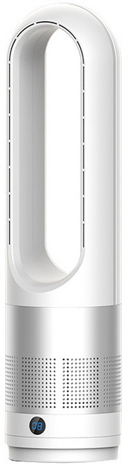 날개없는선풍기 무풍 무팬 무소음 아기 소음없는 날없는 저소음, 그레이, 그레이