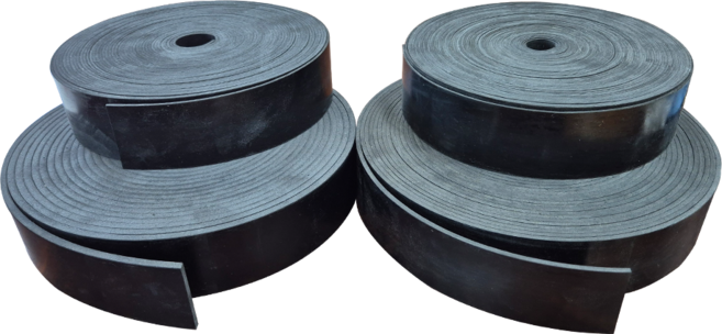 매트천국 고무판 방진 완충 공사현장 데크시공 전선덮개 고무롤 패킹 폭50mm