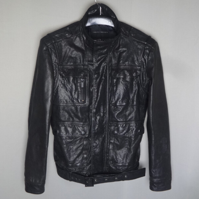 크리스크리스티/남성95/양가죽레더라이더자켓점퍼/달순구제145