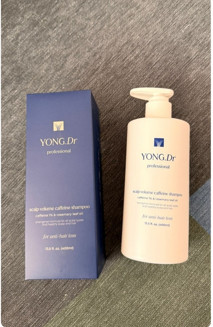 [YongDr.]용닥터몰 탈모 완화 기능성 샴푸 스칼프 볼륨 카페인 샴푸 400ml, 1개