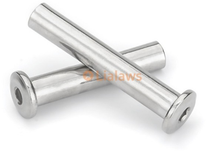 3~30개 바인딩 배럴 너트 M2 M3 M4 M5 M6 M8 M10 대형 플랫 육각 소켓 헤드 리벳 커넥터 인서트 조인트 슬, 26 25mm, 06 M6(5pcs)