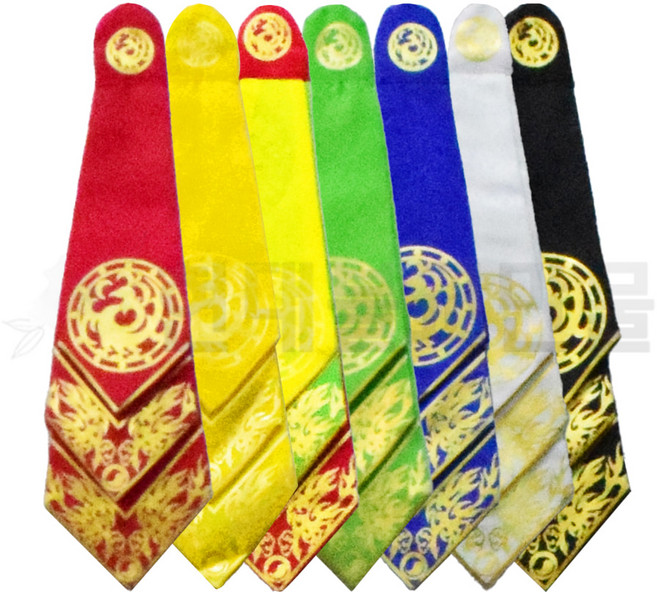 삼족오 부채끈 (7가지색상), 검정, 1개