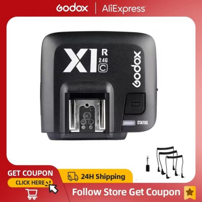 Godox X1R-C TTL 2.4G 무선 리시버 캐논 니콘 시리즈 카메라용 N S 호환, 03 for Canon Receiver, 01 CHINA