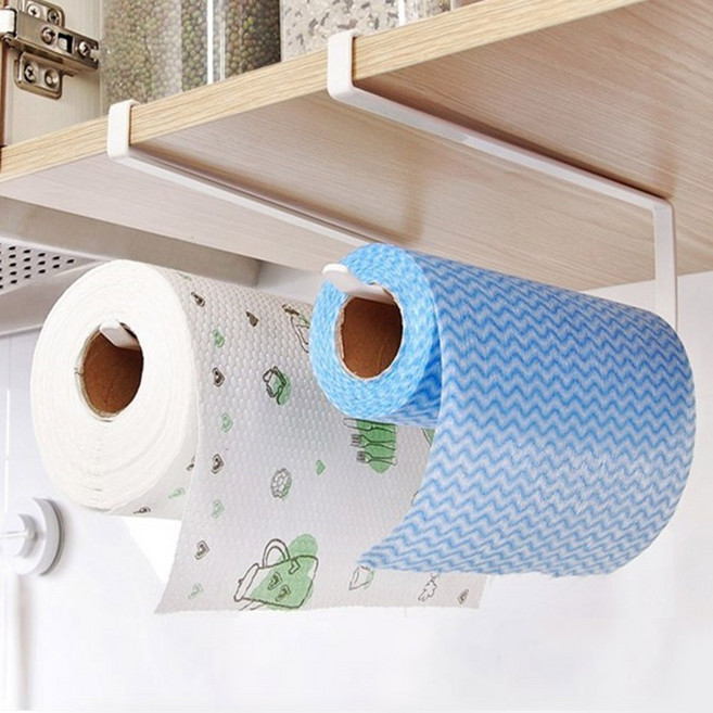 JSSND 다용도 주방걸이 행주 키친타올걸이 수건걸이, 화이트, 1개