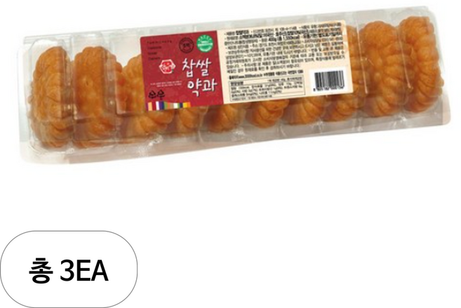 담미정 약과, 400g, 3개