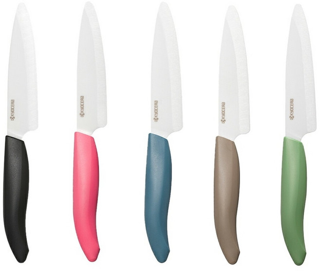 교세라 세라믹칼 11cm 주방칼 과도 FKB-11, 매력 핑크, 참핑크