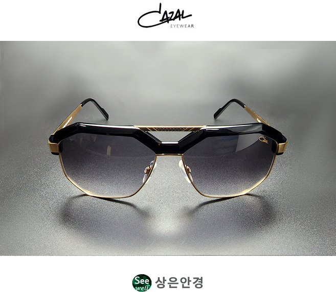 카잘 CAZAL 9092 COL 001 블랙 럭셔리 하금테 선글라스