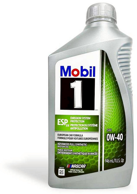 油工廠 MOBIL 1 ESP X4 0W40 全合成機油 保護排放系統 946ml, 0w30, 1個