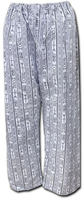 국산 환자복하의 환자복 하의 남녀공용 환자바지 병원바지, 1개, 환자복 하의 XL