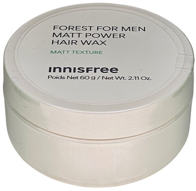 이니스프리 포레스트 포맨 매트파워 헤어왁스, 60g, 1개