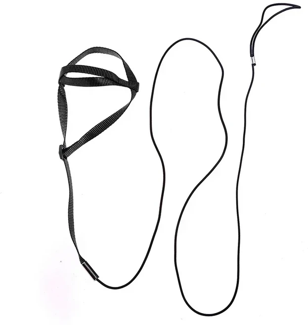 호환 물린 방지 앵무새 하네스 가죽 끈 훈련 밧줄 애완 동물 새를위한 새 비행 내구성, 02 M, 03 Black, 1개