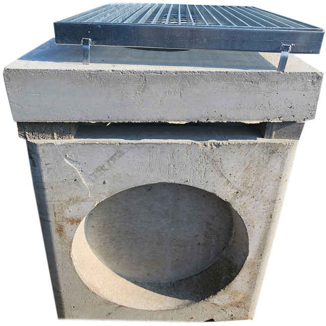 사각 오수 우수 맨홀 뚜껑 스틸 스탠 그레이팅 집수정 오수받이, 1개