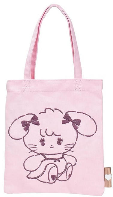 마리모 크래프트 Mikko Illustrations 토트백 플랫 토트백 미니백 캔버스 자수 손가방 여성 통근 산책 어른 학생 어린이 귀여운 캐릭터 미코 Characters mikk