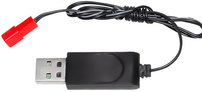 3.7v 1800mah 드론배터리, 03. (스트) USB충전기(JST), 1개