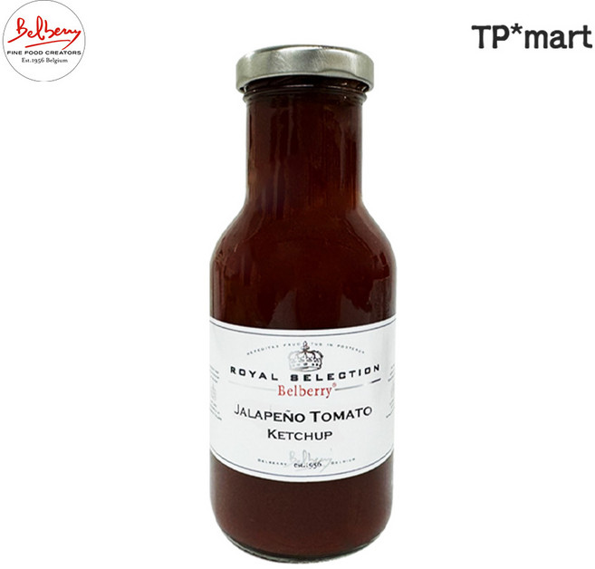 벨기에 벨베리 할라피뇨 토마토 케찹 250ml, 1개