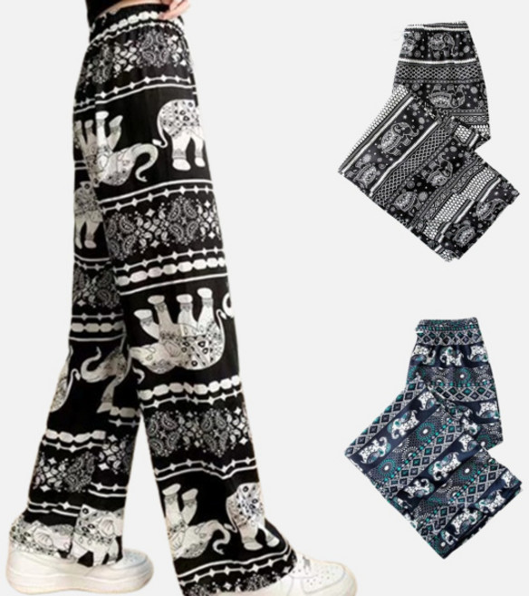 로니브 코끼리 냉장고 몸빼 바지 까실이 쿨팬츠