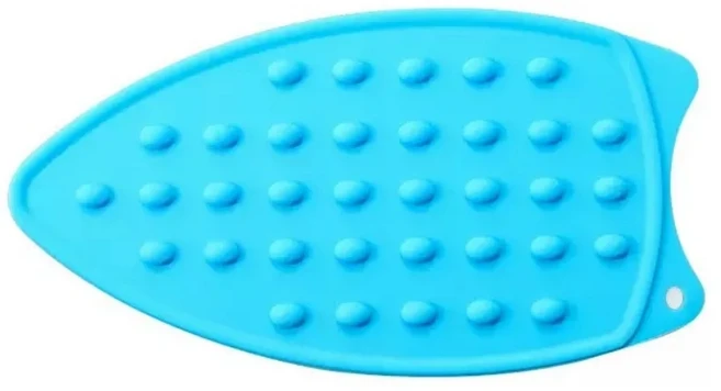 재사용 가능한 실리콘 다리미판 패드 내열성 강화 버전 다리미판과 다리미 패드에 완벽하게 호환됩니다., 03 blue