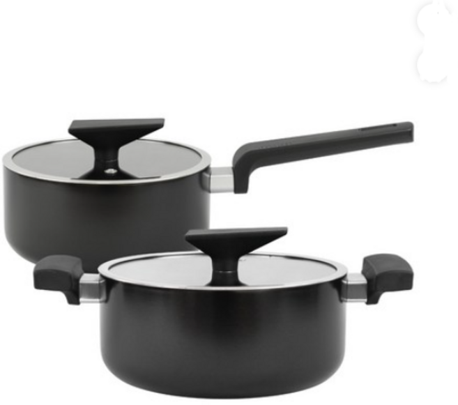 락앤락 피크 IH 냄비, 1세트, 블랙